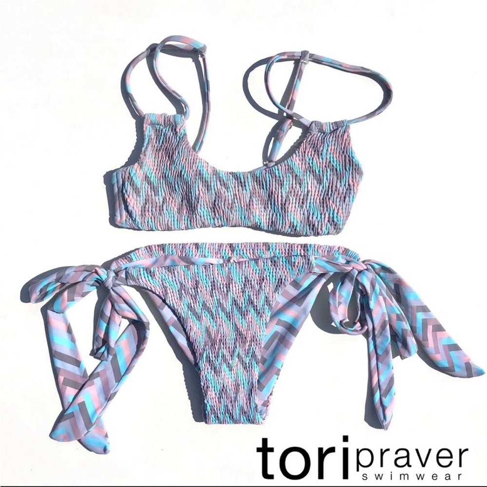 Tori Praver Seafoam Bikini